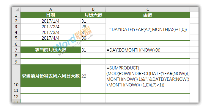 Excel如何使用日期和时间函数公式：Excel函数不求人