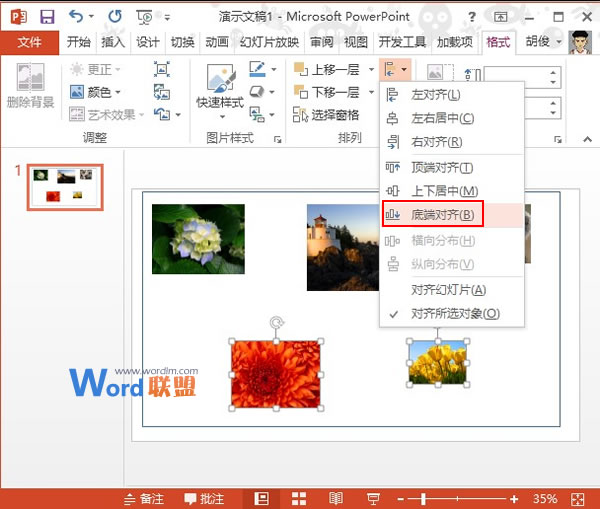 PowerPoint2013多图处理技巧：补缺法